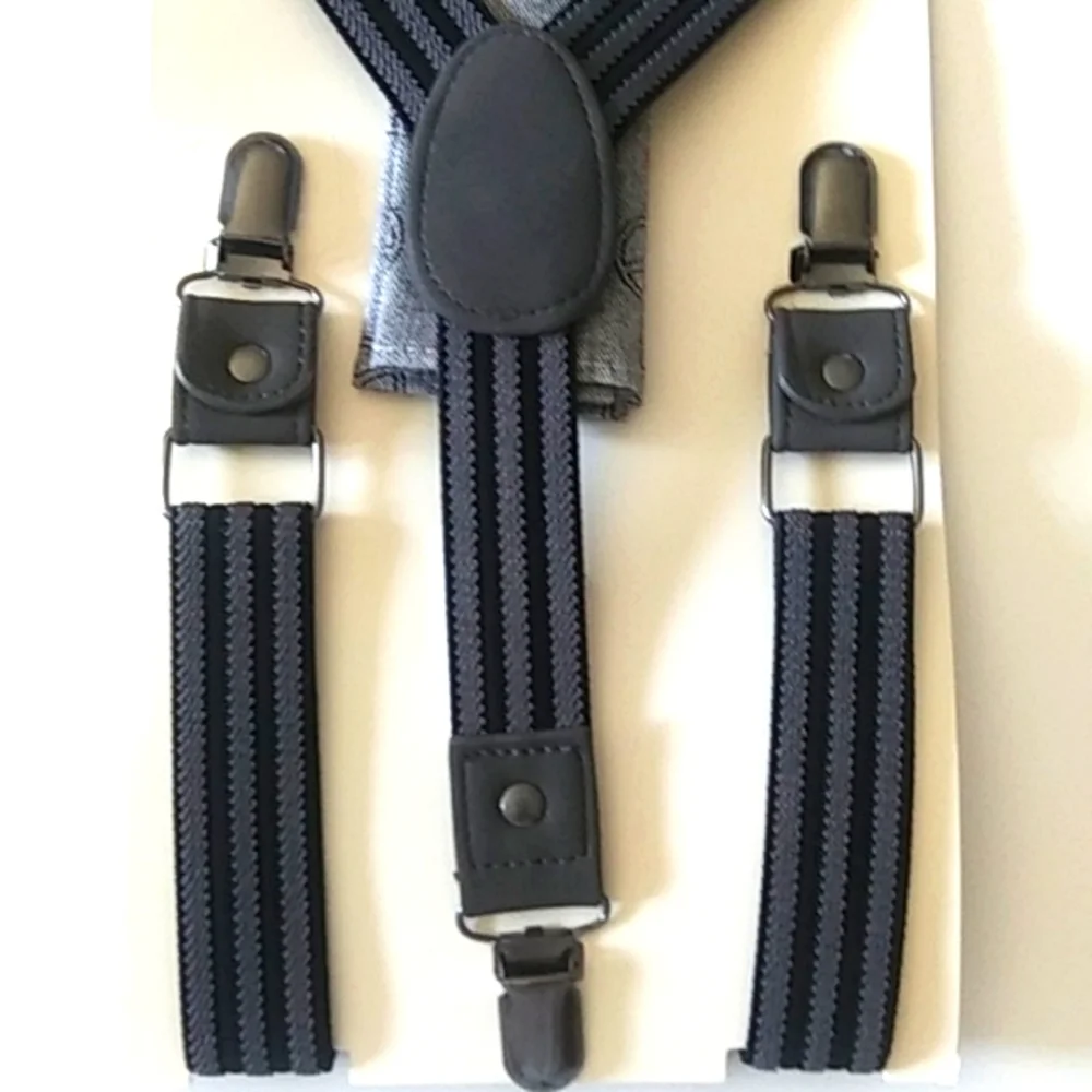 Cat & Jack. Accessory Kit Bowtie Suspenders Pocket Square
